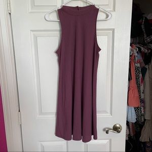 Purple Halter Dress